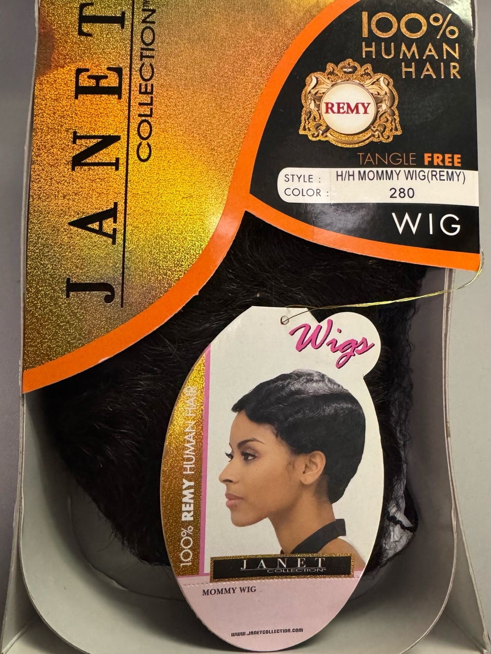 Janet collection. 100% human hair. Tangle free.